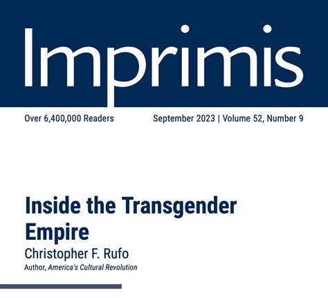 inside the transgender empire|Inside the Transgender Empire, Christopher Rufo – Hillsdale .